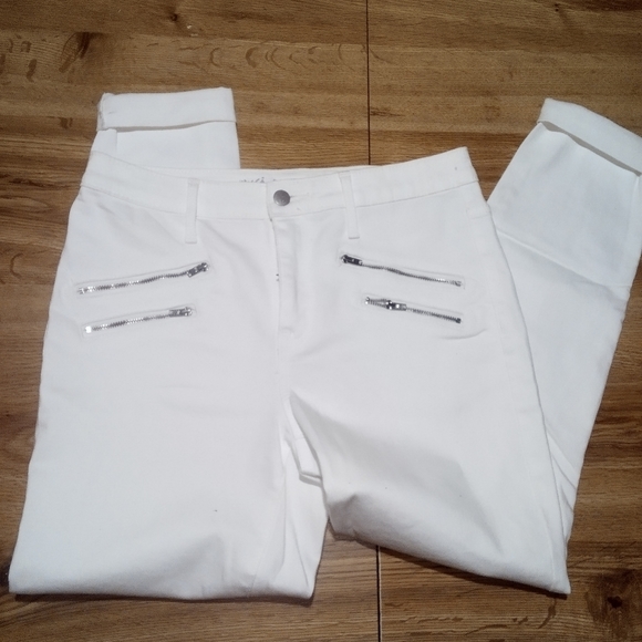 Mossimo Supply Co. Denim - GUC Mossimo high rise skinny cropped white denim size 8